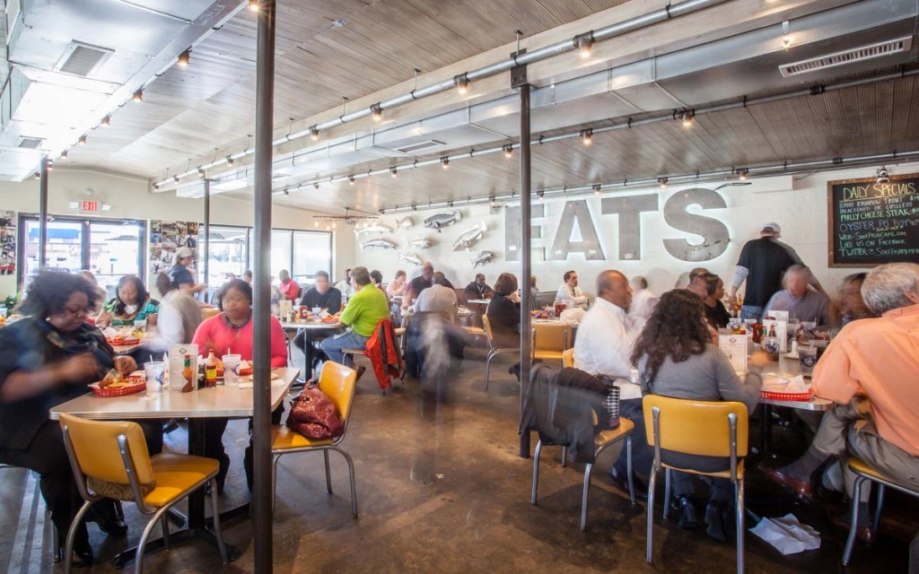 Soul Fish Cafe, Poplar Ave - interior design by GCD