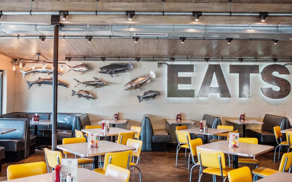 Soul Fish Cafe, Poplar Ave - interior design by GCD